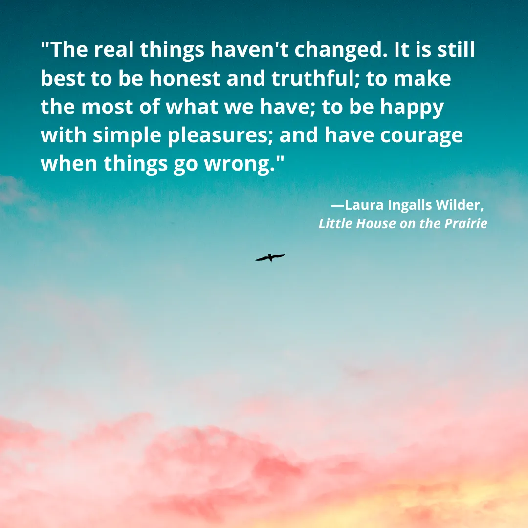 Little House quote 040420