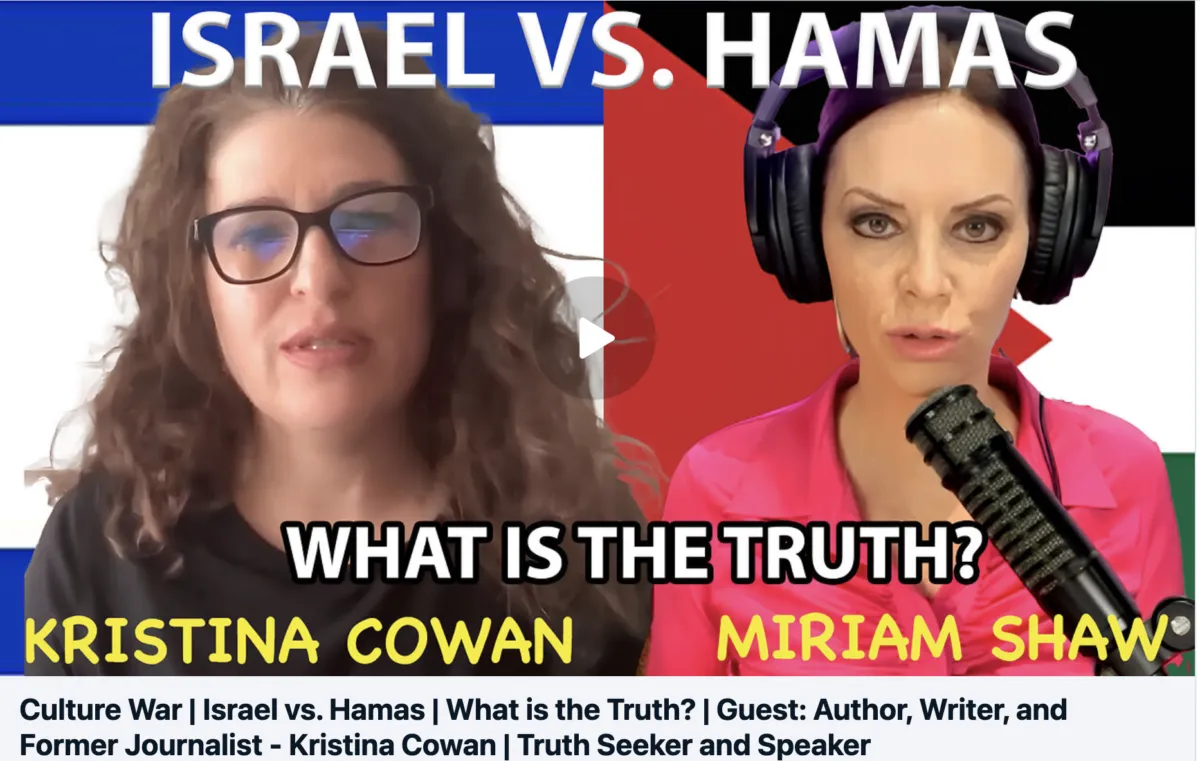 Moms on a Mission Israel vs Hamas 011524