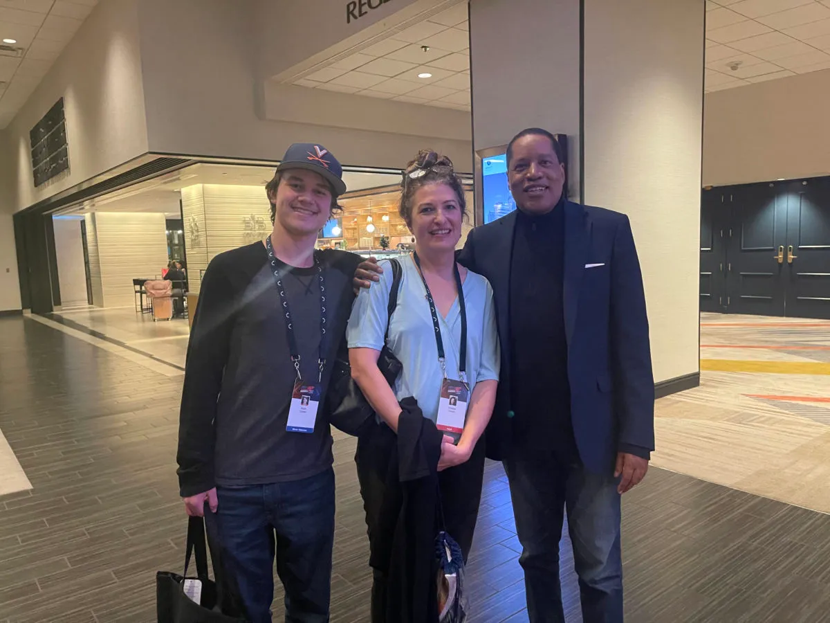 with Larry Elder at AmFest 121723