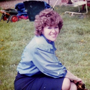 My Mom, Karen, in the mid-late 1980s, Medina, Ohio