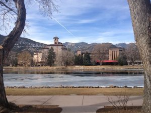 Writing for the Soul 2013 was at The Broadmoor Hotel, a five-star hotel nestled at the foot of the Rocky Mountains. Everything about the conference is first-rate, from speakers to lodging to networking opportunities. Photo by Amy Faircloth.