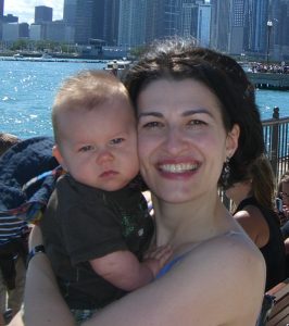 Noah and me on Chicago's Navy Pier, summer 2009. Photo by Matthew Cowan.